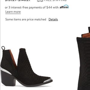 Jeffrey Campbell Cromwell booties in black